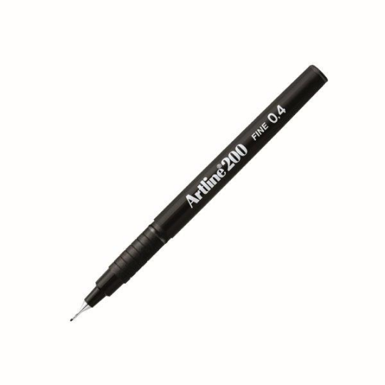 200N Fine Writing Pen Black