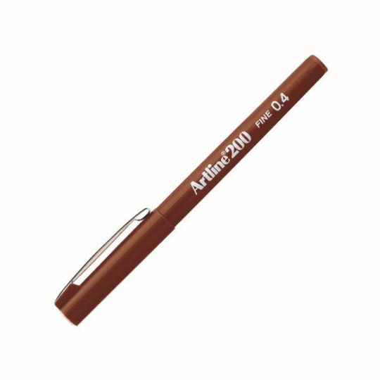 200N Fine Writing Pen Brown