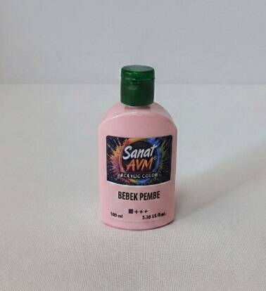 Akrilik Boya 100 ml Bebek Pembe