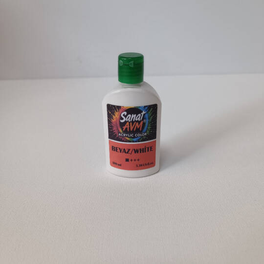 Akrilik Boya 100 ml Beyaz