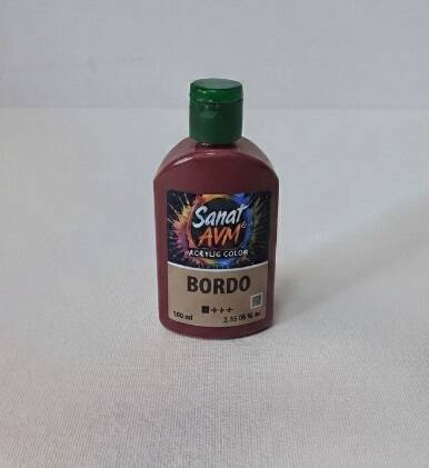 Akrilik Boya 100 ml Bordo