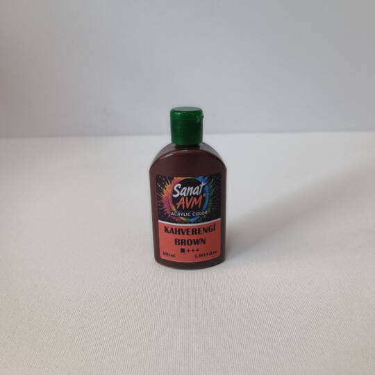Akrilik Boya 100 ml Kahverengi