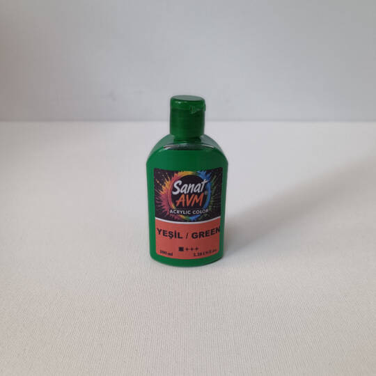Akrilik Boya 100 ml Yeşil
