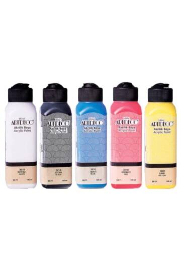 Akrilik Boya 140 ml 5li Set