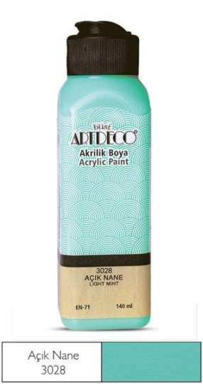 Akrilik Boya 140 ml Açık Nane 3028
