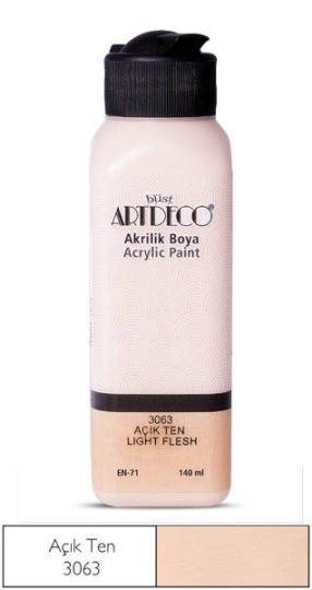 Akrilik Boya 140 ml Açık Ten 3063