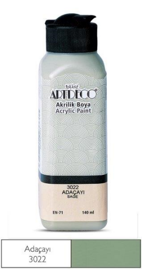 Akrilik Boya 140 ml Adaçayı 3022