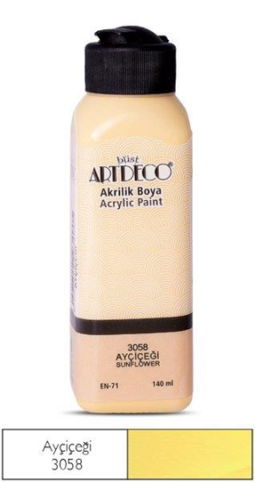 Akrilik Boya 140 ml Ayçiçeği 3058