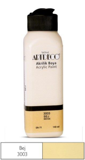 Akrilik Boya 140 ml Bej 3003