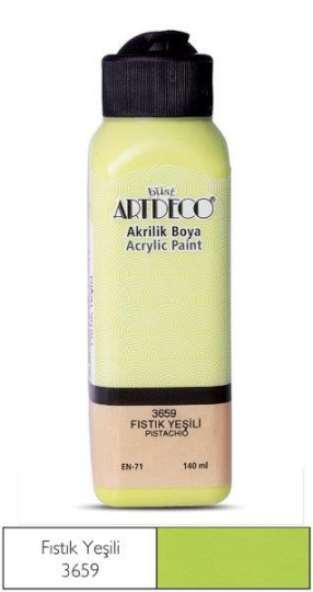 Akrilik Boya 140 ml Fıstık Yeşili 3659