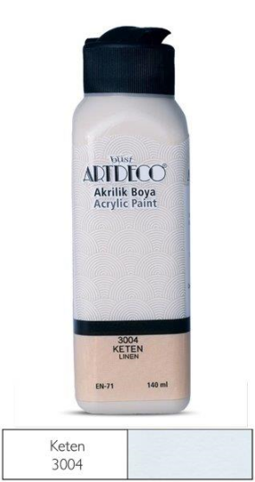 Akrilik Boya 140 ml Keten 3004