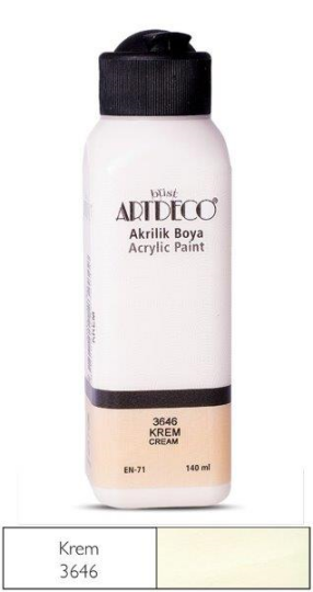 Akrilik Boya 140 ml Krem 3646