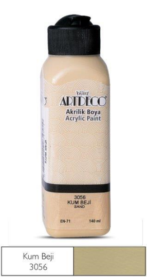 Akrilik Boya 140 ml Kum Beji 3056