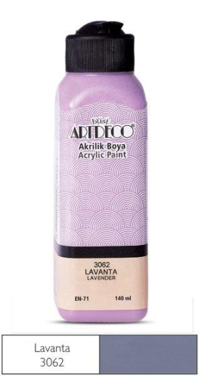 Akrilik Boya 140 ml Lavanta 3062