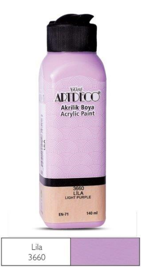 Akrilik Boya 140 ml Lila 3660