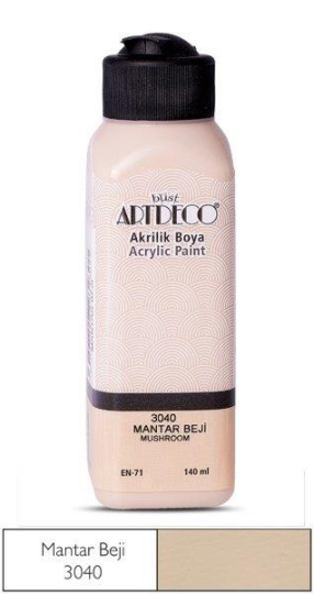 Akrilik Boya 140 ml Mantar Beji 3040