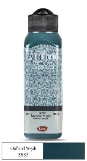Akrilik Boya 140 ml Oksford Yeşili 3637