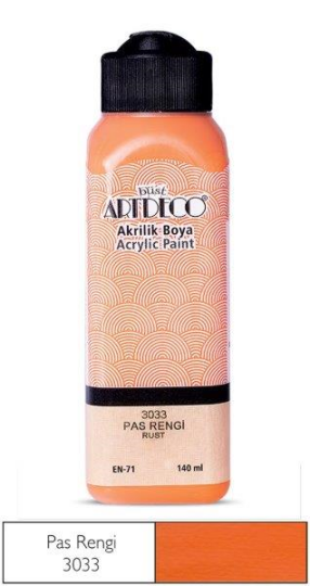 Akrilik Boya 140 ml Pas Rengi 3033