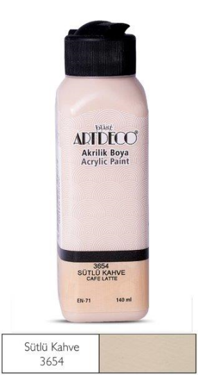Akrilik Boya 140 ml Sütlü Kahve 3654