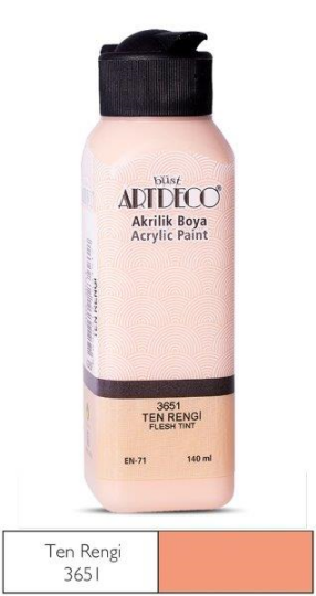 Akrilik Boya 140 ml Ten Rengi 3651
