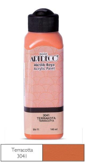 Akrilik Boya 140 ml Terrakota 3041