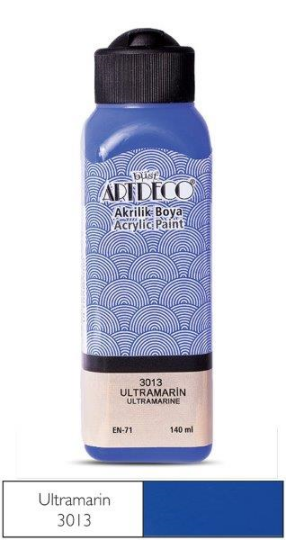 Akrilik Boya 140 ml Ultramarine 3013