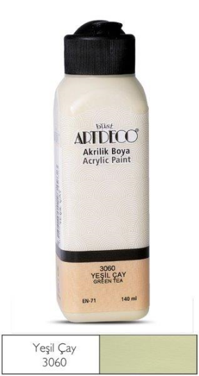 Akrilik Boya 140 ml Yeşil Çay 3060