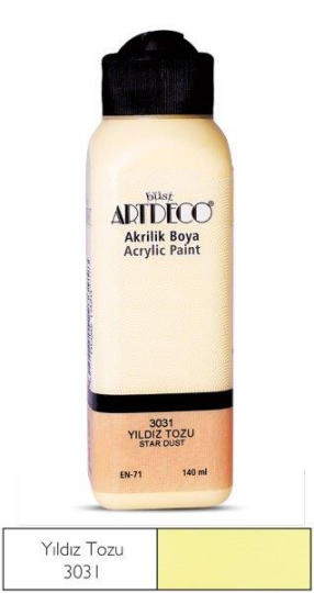 Akrilik Boya 140 ml Yıldız Tozu 3031