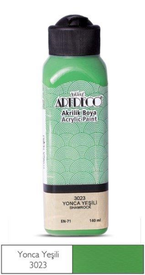 Akrilik Boya 140 ml Yonca Yeşili 3023