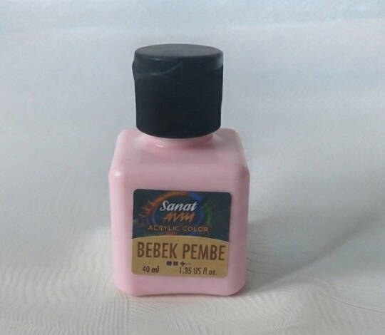 Akrilik Boya 40 ml Bebek Pembe