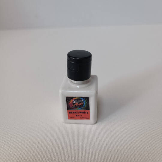 Akrilik Boya 40 ml Beyaz