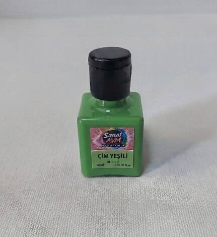 Akrilik Boya 40 ml Çim Yeşili