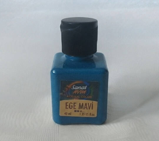 Akrilik Boya 40 ml Ege Mavi