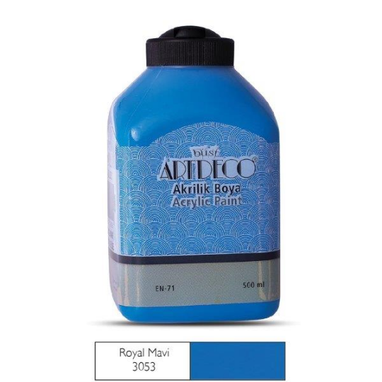 Akrilik Boya 500 ml Royal Mavi 3053