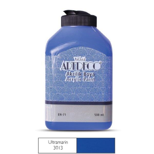 Akrilik Boya 500 ml Ultamarin 3013