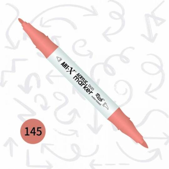 Art-X Çift Uçlu Akrilik Marker Kalem 145