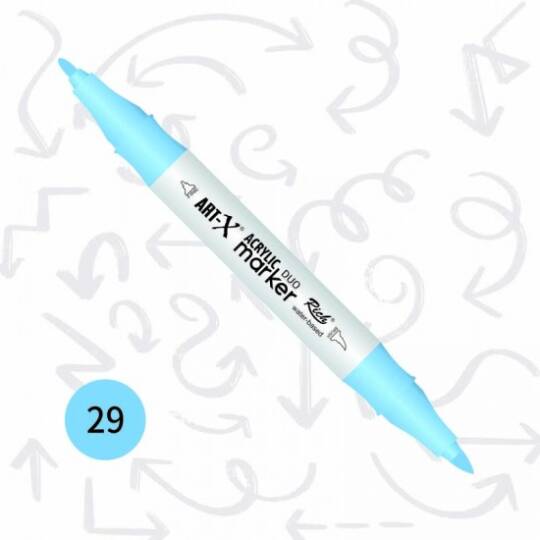 Art-X Çift Uçlu Akrilik Marker Kalem 29