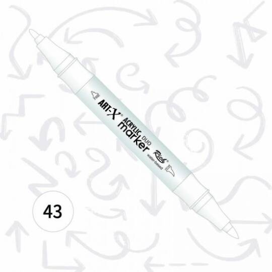 Art-X Çift Uçlu Akrilik Marker Kalem 43