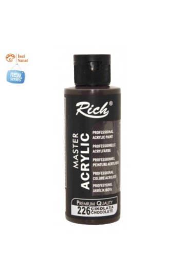 Çikolata Boya Akrilik 120cc Master N226 Yoğun Pigment ve Üstüm Kapatıcılık