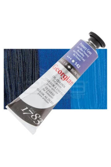 Georgian N142 Phthalo Blue Yağlı Boya 38ml Profesyonel Oil Colour New Series