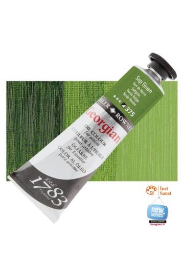 Georgian N375 Sap Green Yağlı Boya 38ml Profesyonel Oil Colour New Series