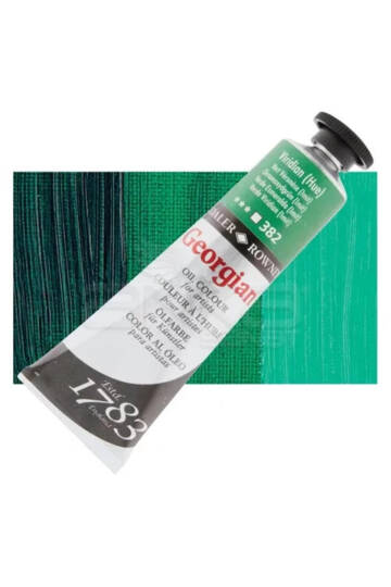 Georgian N382 Viridian (Hue) Yağlı Boya 38ml Profesyonel Oil Colour New Series