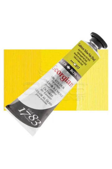Georgian N617 Cadmium Yellow Pale (Hue) Yağlı Boya 38ml Profesyonel Oil Colour New Series