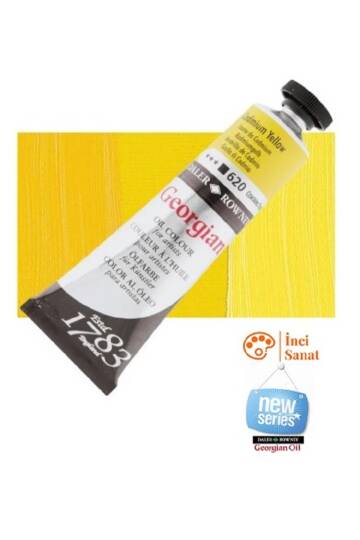 Georgian N620 Cadmium Yellow Yağlı Boya 38ml Profesyonel Oil Colour New Series