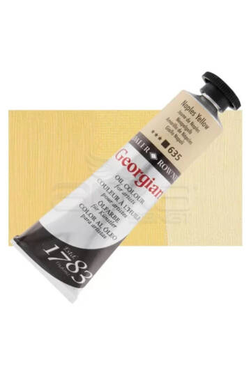 Georgian N635 Naples Yellow Yağlı Boya 38ml Profesyonel Oil Colour New Series