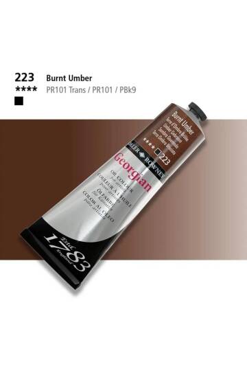 Georgian Yağlı Boya 225ml Burnt Umber 223