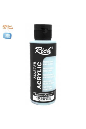 Gökyüzü Boya Akrilik 120cc Master N175 Yoğun Pigment ve Üstüm Kapatıcılık