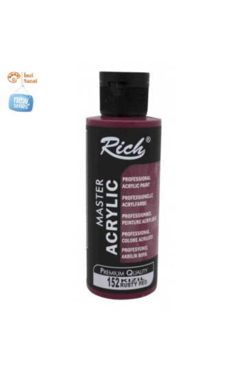 Kızıl Boya Akrilik 120cc Master N152 Yoğun Pigment ve Üstüm Kapatıcılık