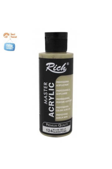 Kum Beji Boya Akrilik 120cc Master N124 Yoğun Pigment ve Üstüm Kapatıcılık
