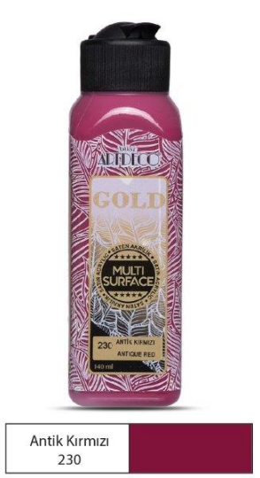 Multi Surface Akrilik Boya 140 ml Antik Kırmızı 230